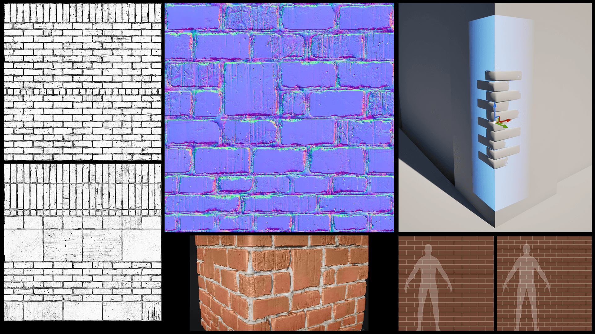 Brick wall image 1